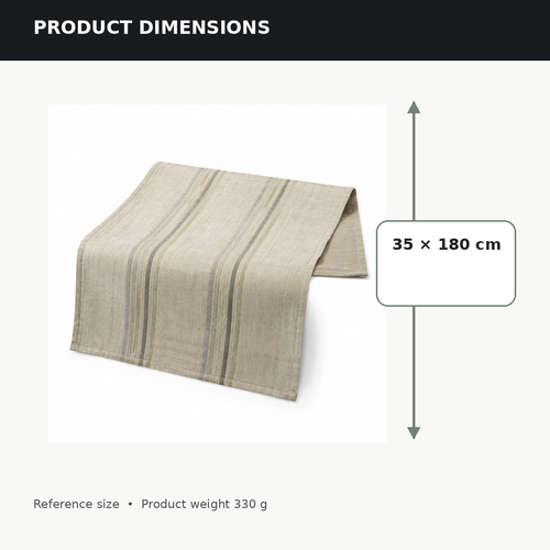 Birch Line Table Runner