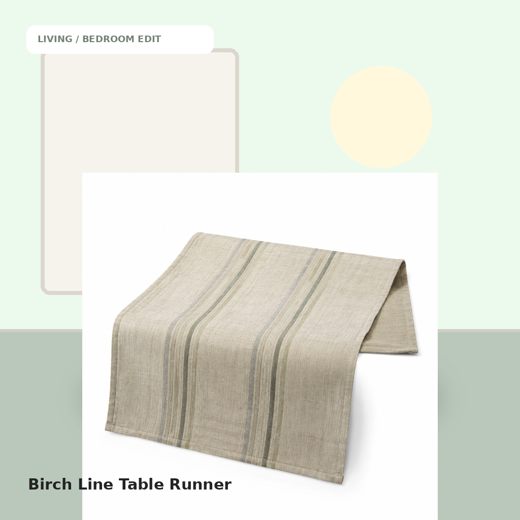 Birch Line Table Runner