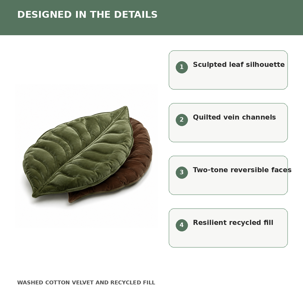 Canopy Leaf Cushion