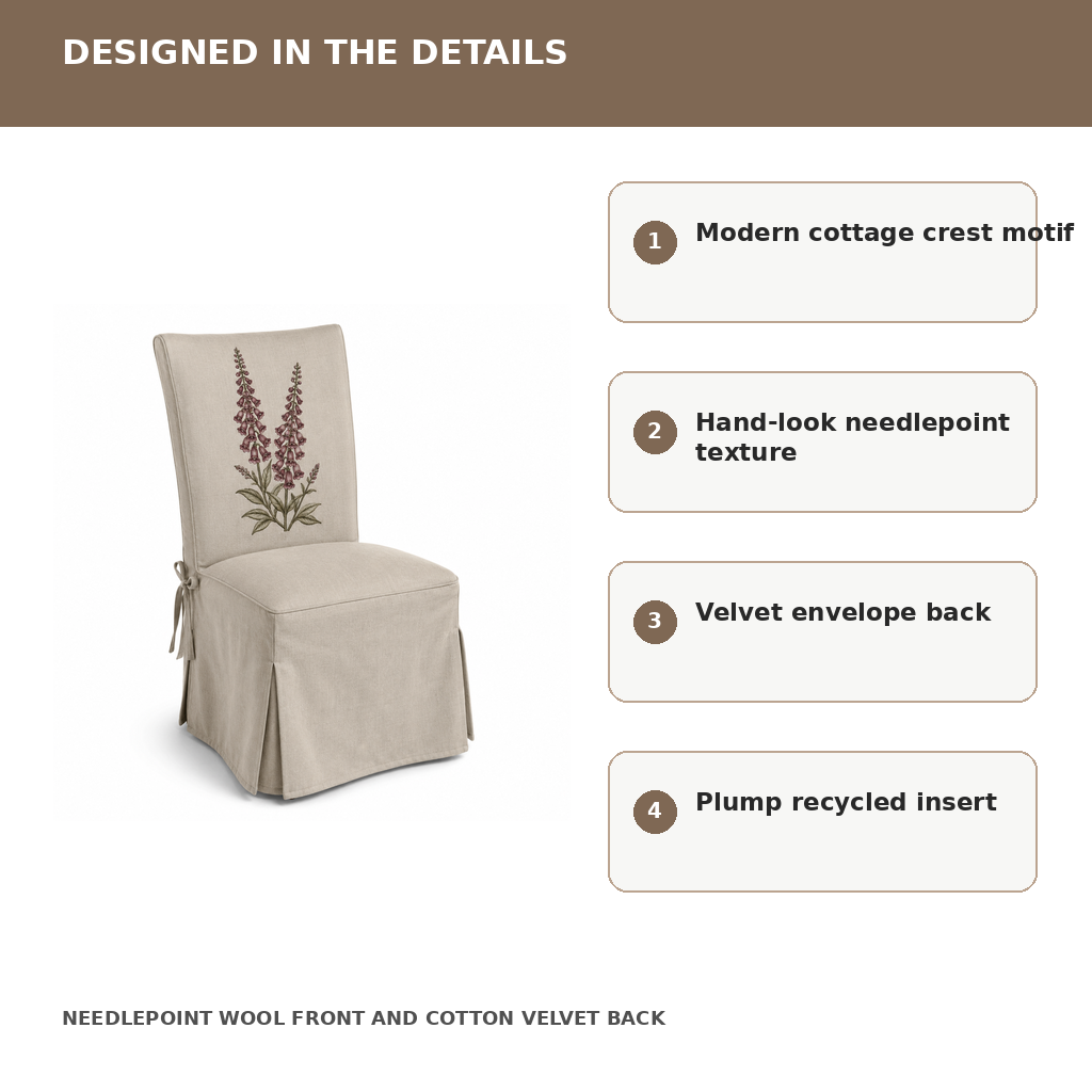 Cottage Crest Cushion