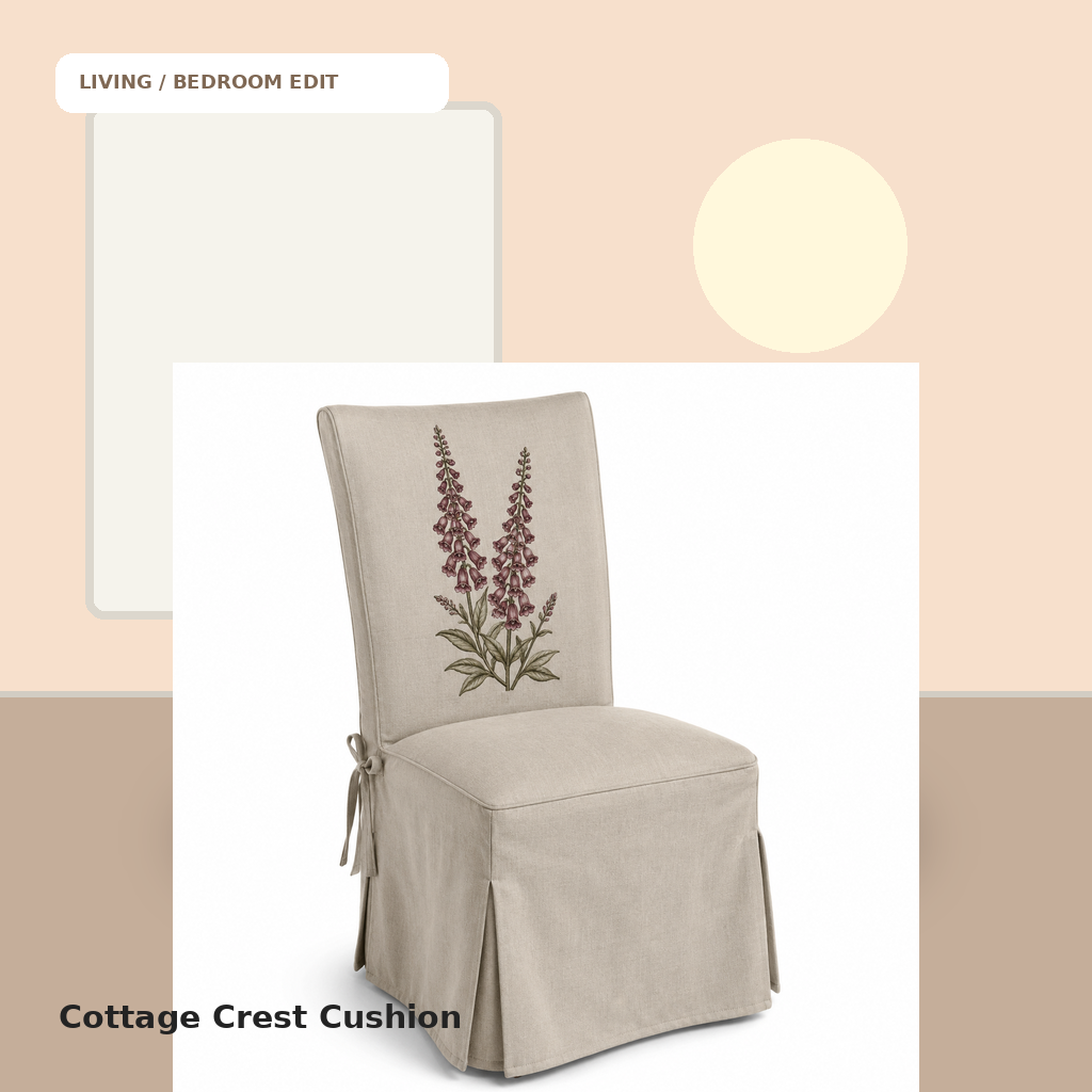 Cottage Crest Cushion