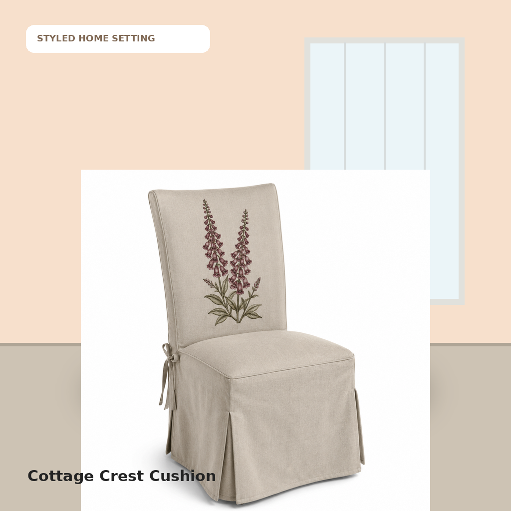 Cottage Crest Cushion