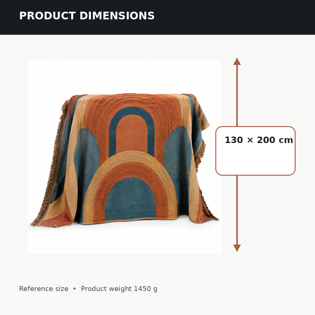 Desert Arch Bed Throw