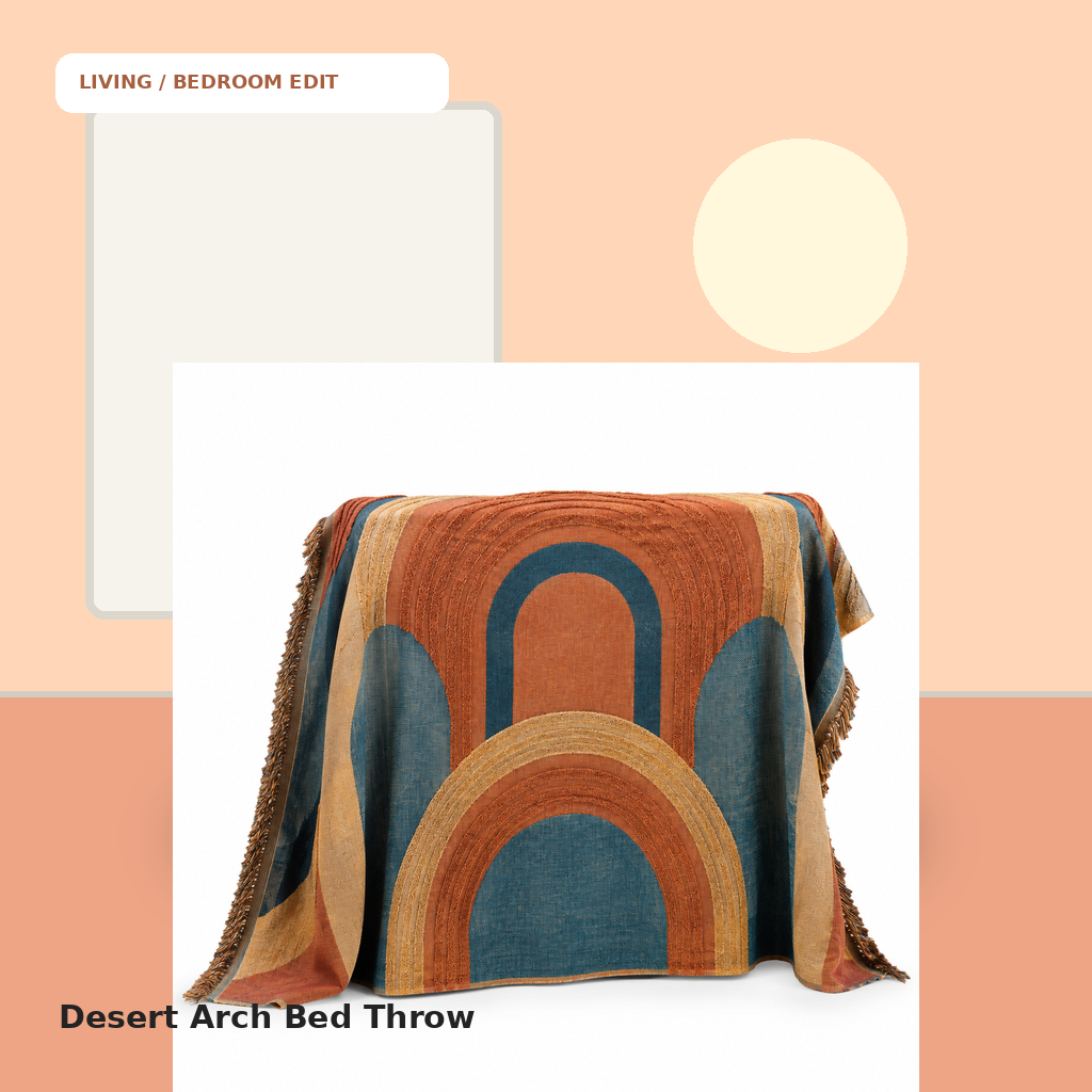Desert Arch Bed Throw
