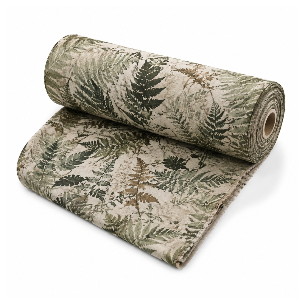 Fern Shadow Printed Fabric