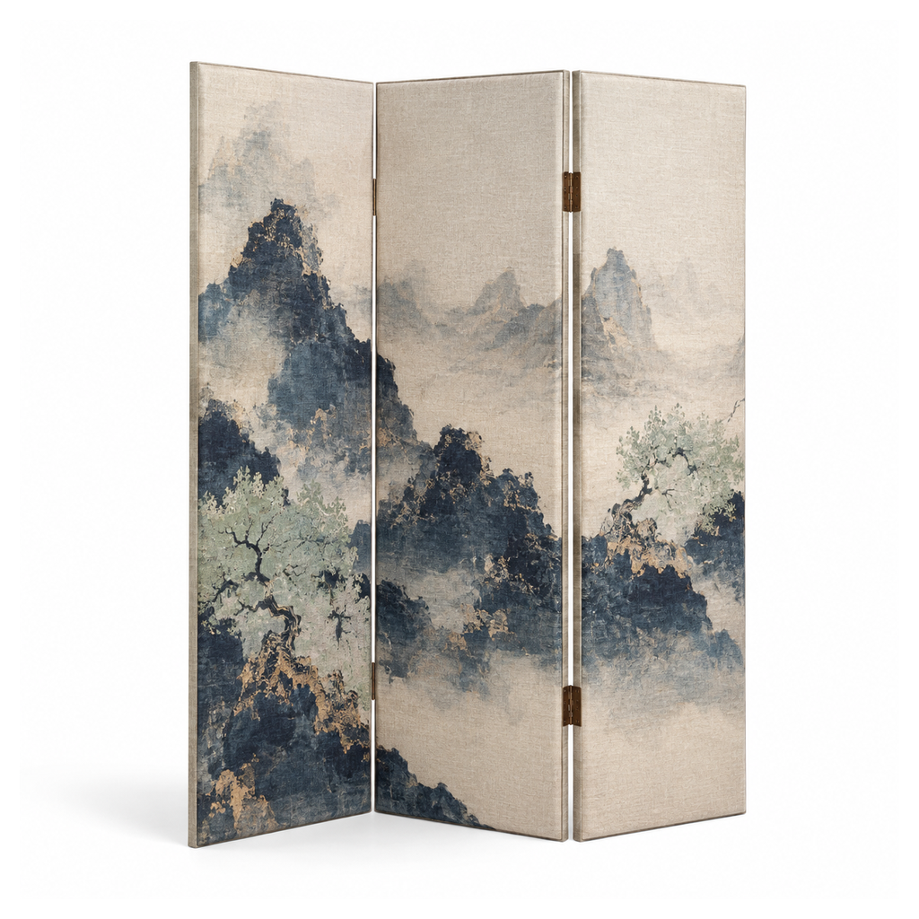 Ink Fold Screen Textile