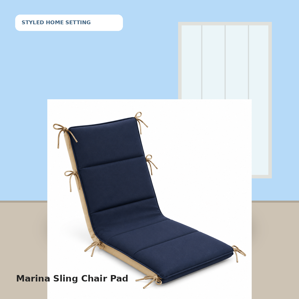 Marina Sling Chair Pad