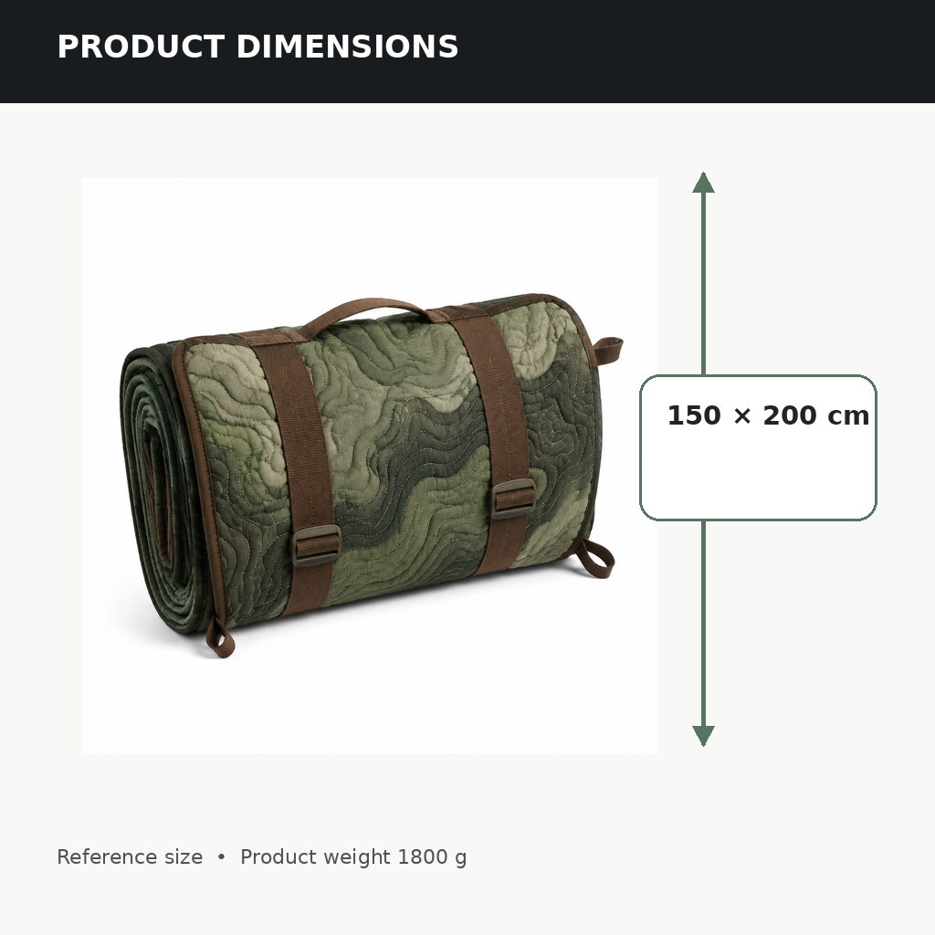 Moss Trail Picnic Mat