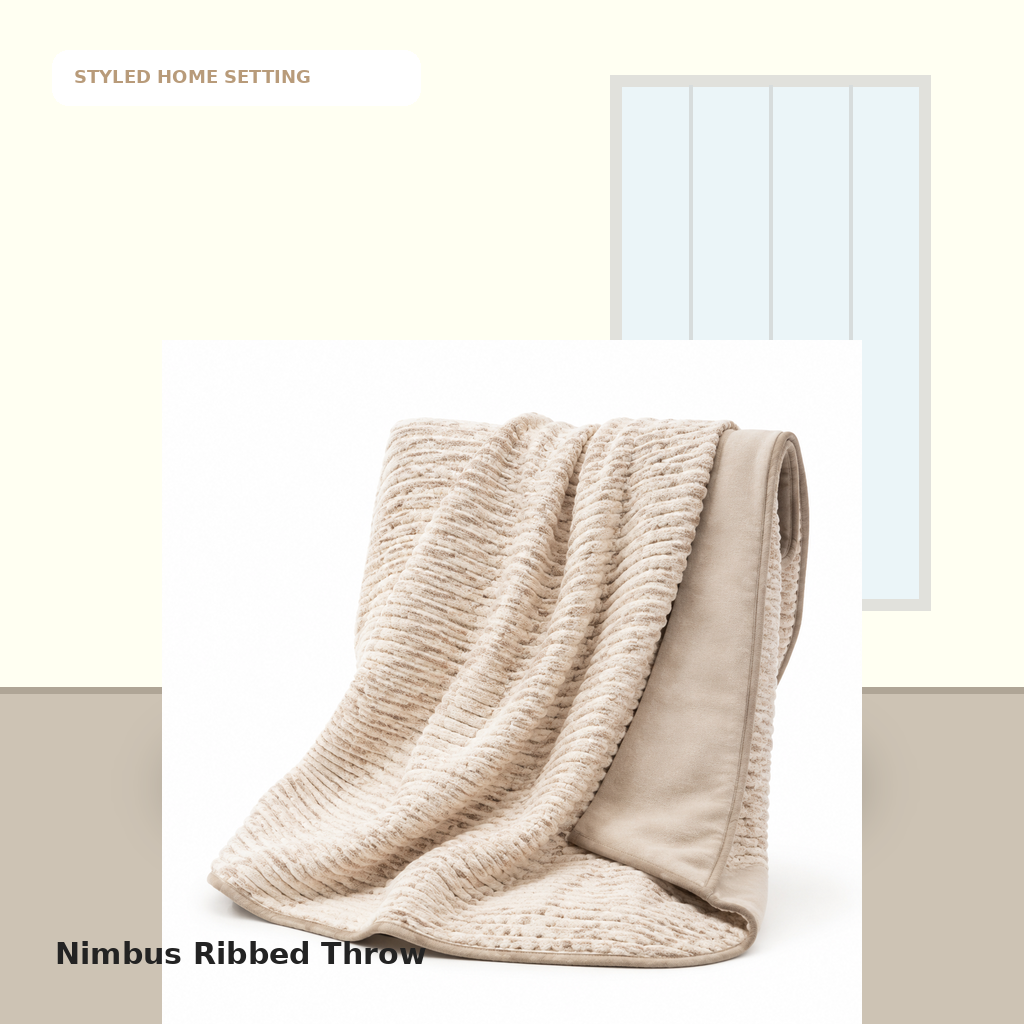 Nimbus Ribbed Throw