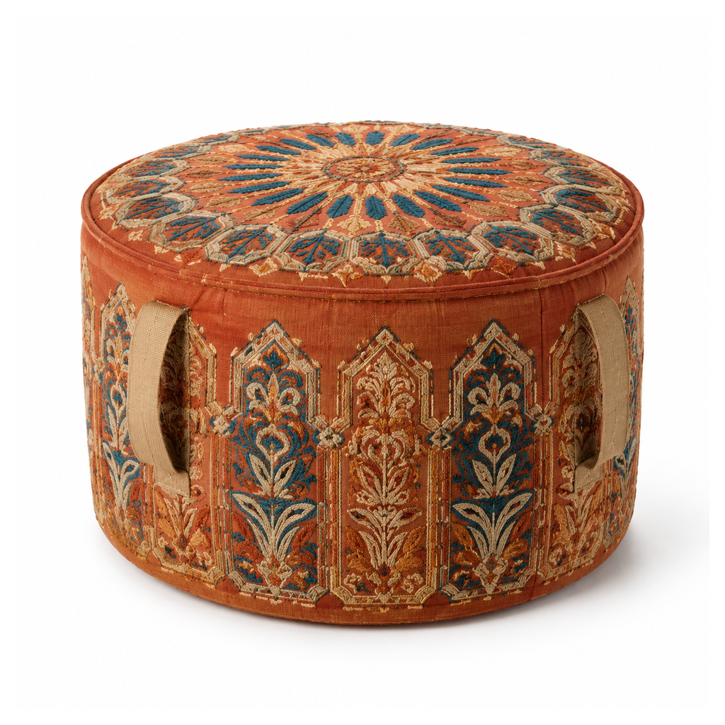 Oasis Drum Pouf