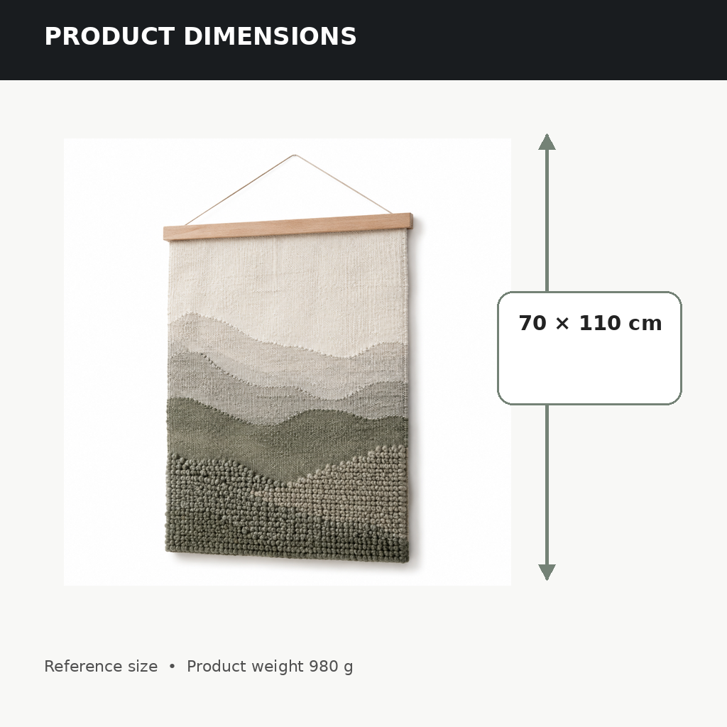 Pine Horizon Wall Textile