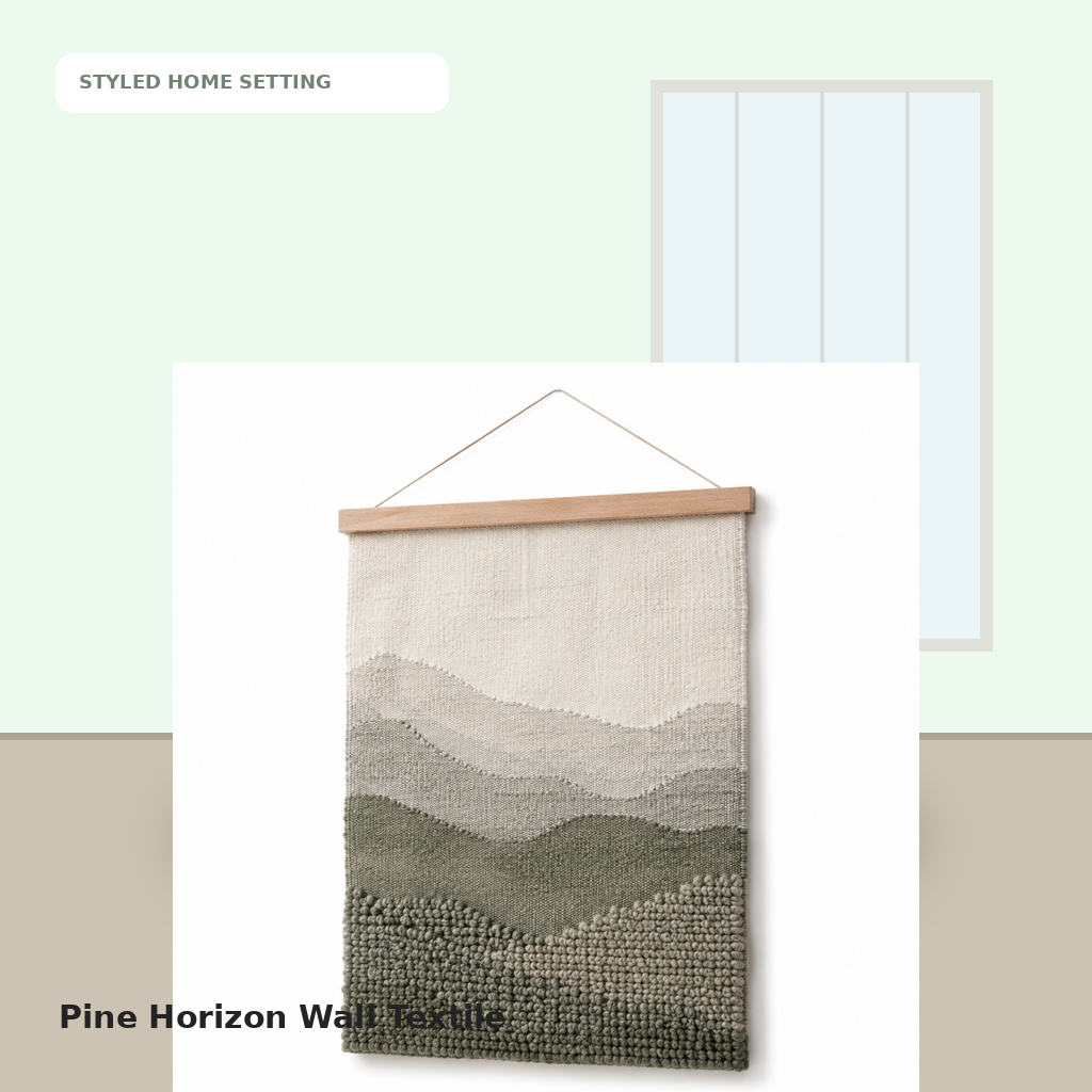 Pine Horizon Wall Textile