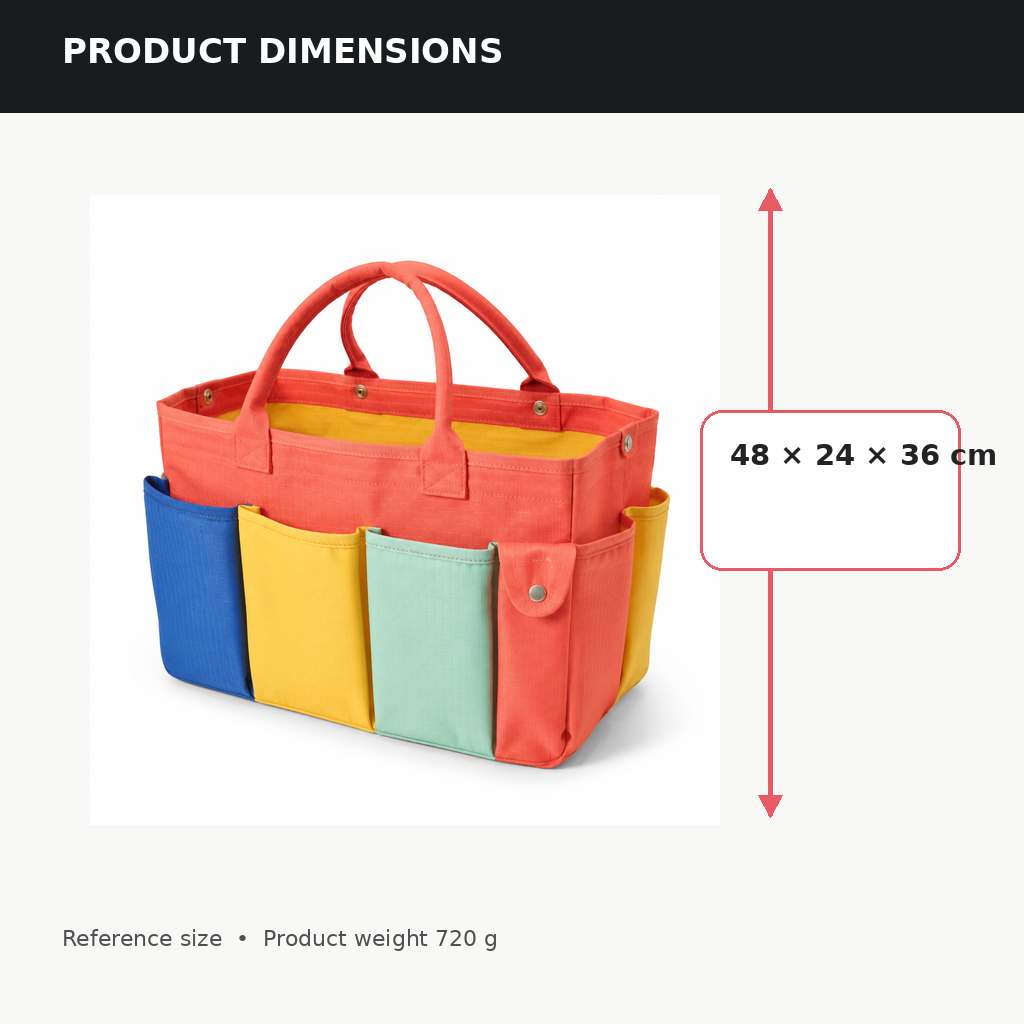 Pocket Parade Storage Tote