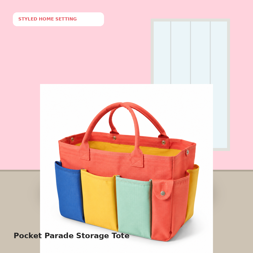 Pocket Parade Storage Tote
