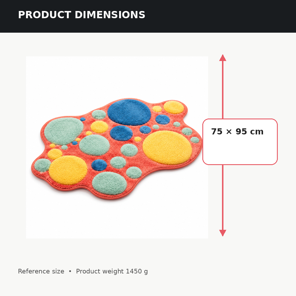 Puddle Pop Floor Mat