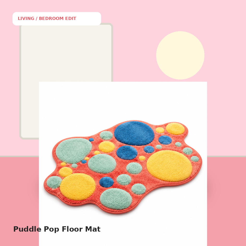 Puddle Pop Floor Mat
