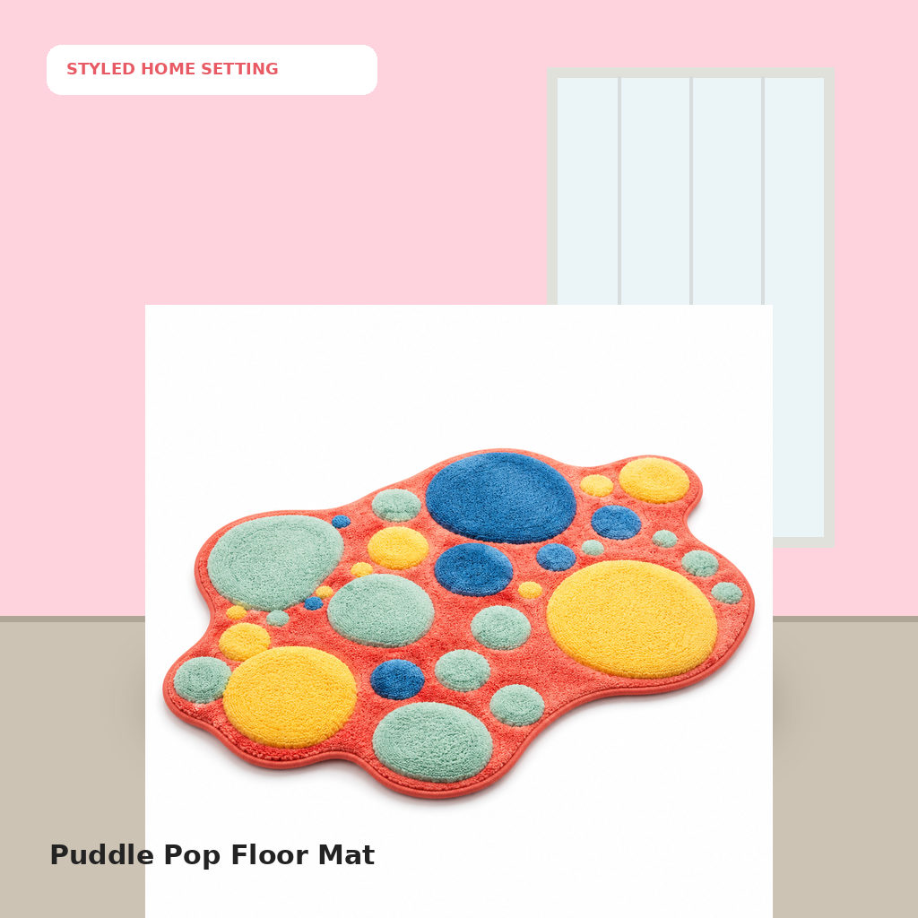 Puddle Pop Floor Mat