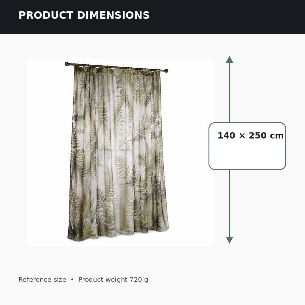 Rainforest Veil Curtain