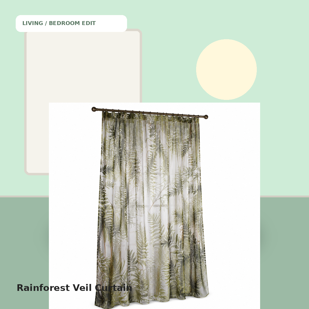 Rainforest Veil Curtain