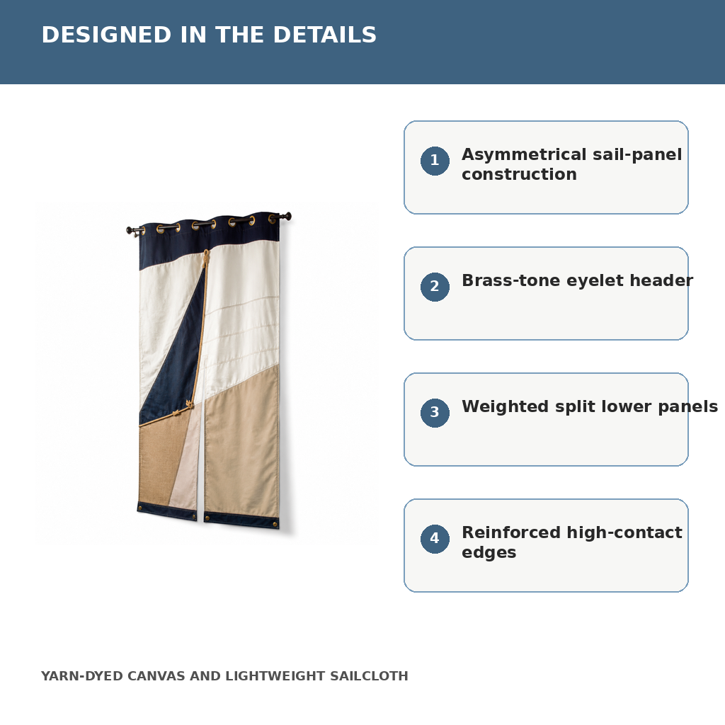 Sail Loft Panel Curtain