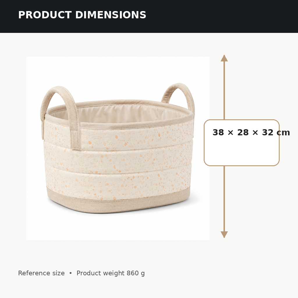 Soft Arch Storage Basket