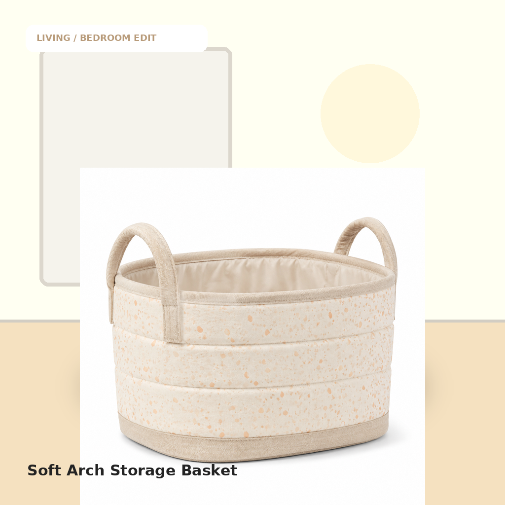 Soft Arch Storage Basket