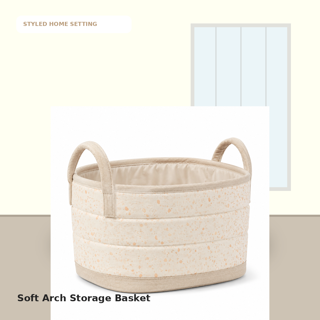 Soft Arch Storage Basket