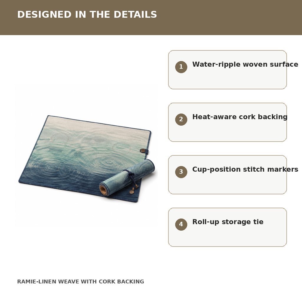 Still Water Tea Mat