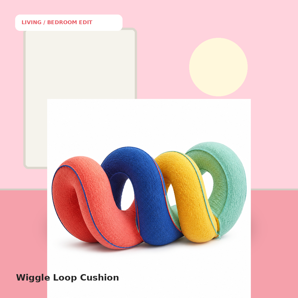 Wiggle Loop Cushion
