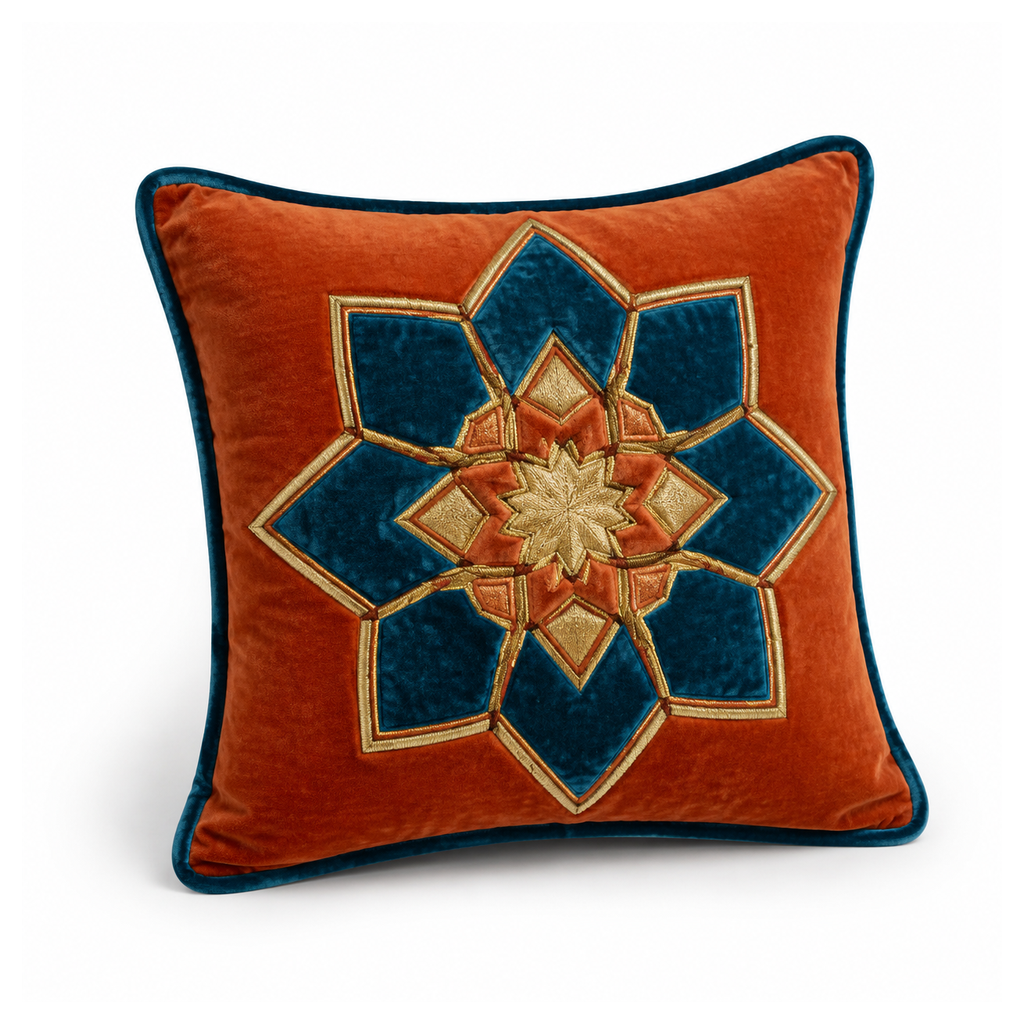 Zellige Star Cushion