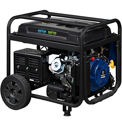 Westinghouse Outdoor Power Equipment 12500 Peak Watt Dual Fuel Home Backup Portable Generator