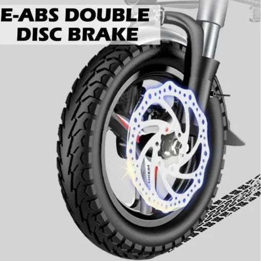 Folding Electric Bike, 250W Electric Bike Suitable for Adults and Teenagers Removable Battery Fat Tire Electric Bike Beach Snow Bicycle