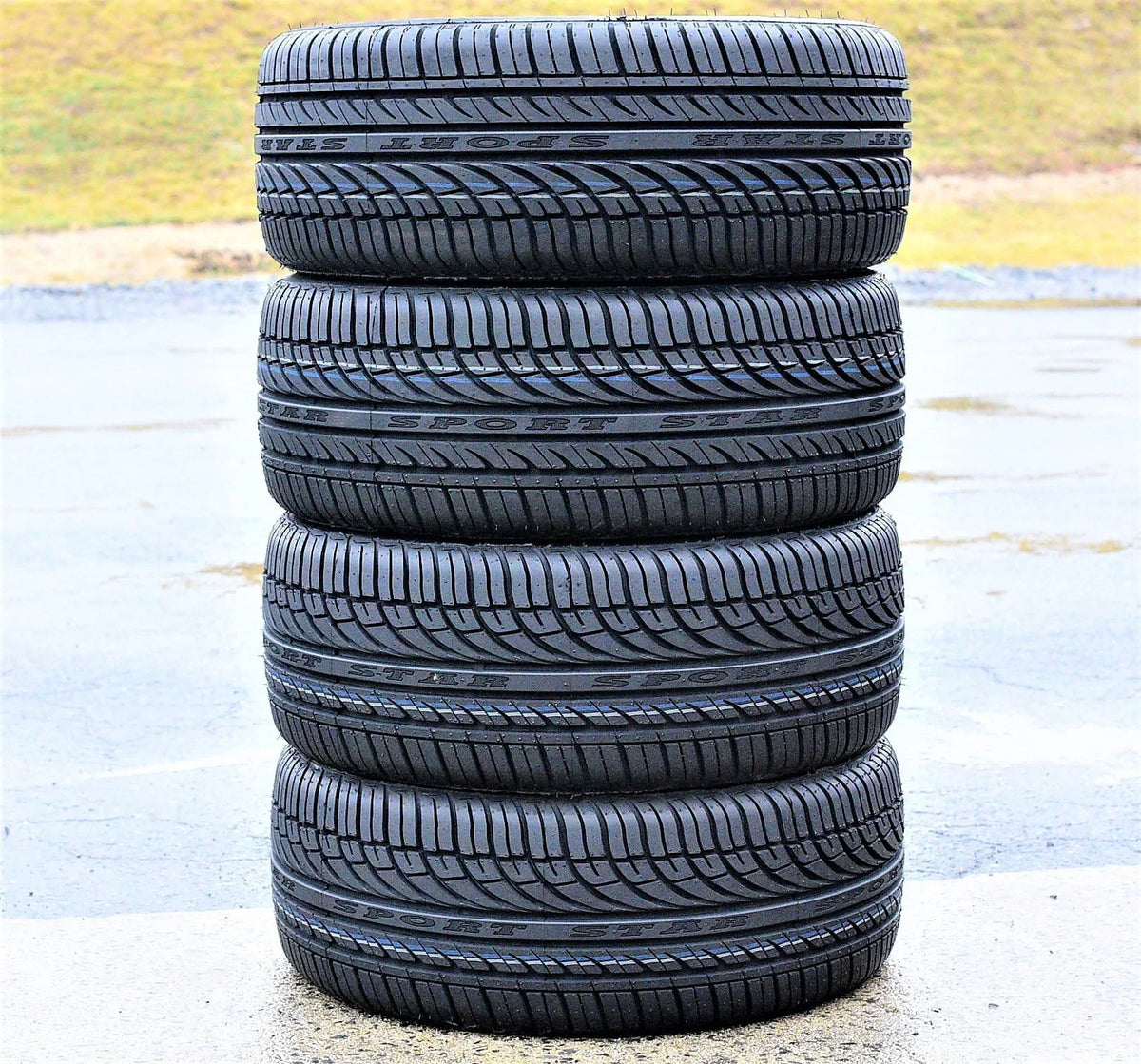 Set of 4 (FOUR) 205/55R16 91V All Season Performance Tires