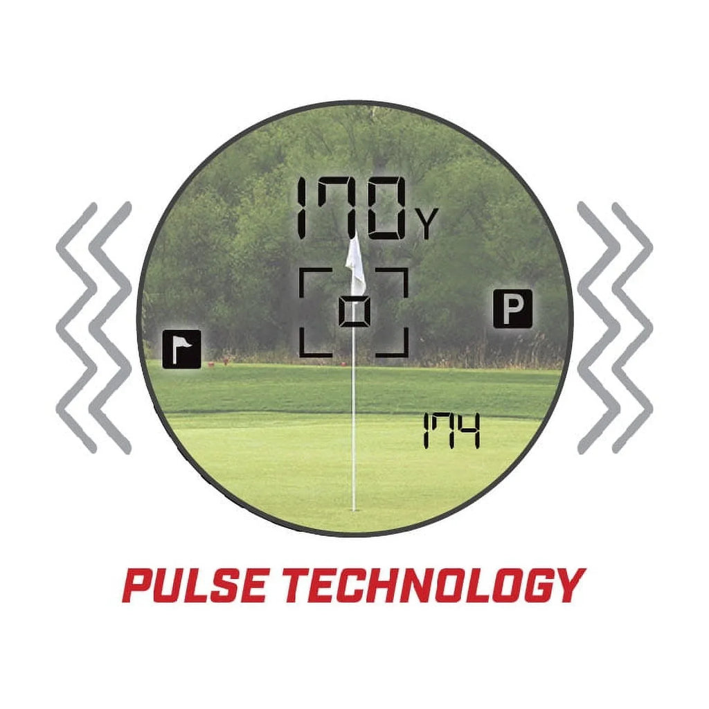 Callaway LS Slope Golf Laser Rangefinder, with Pulse Confirmation