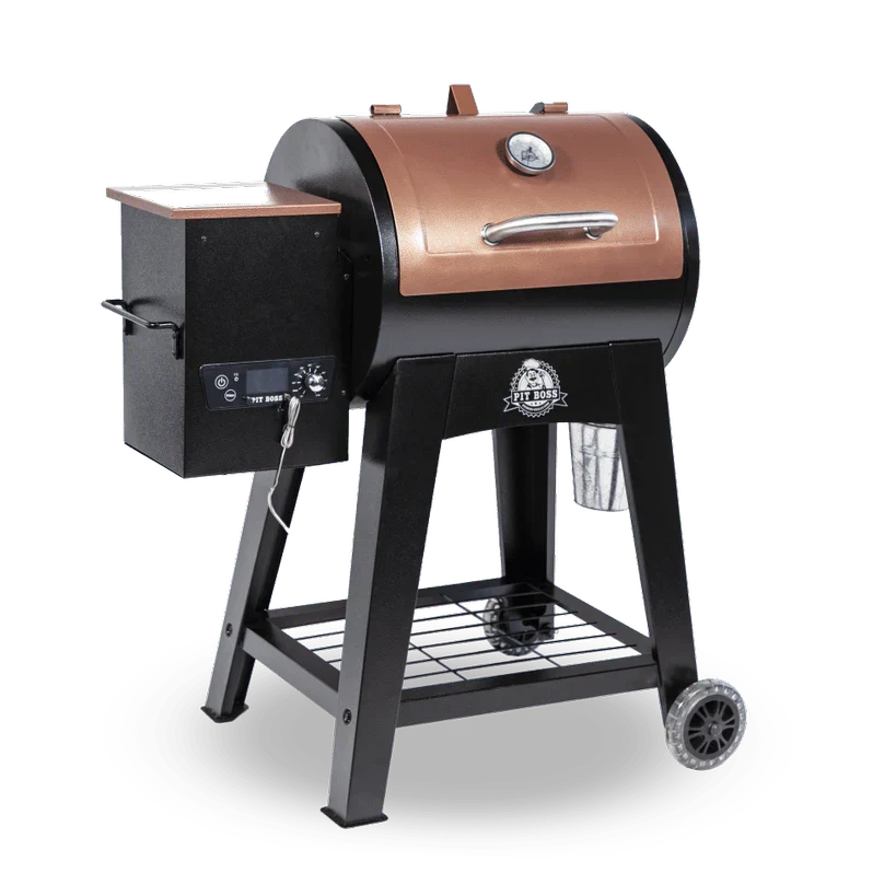 Pit Boss Lexington 540 sq. in. Wood Pellet Grill w/ Flame Broiler and Meat Probe