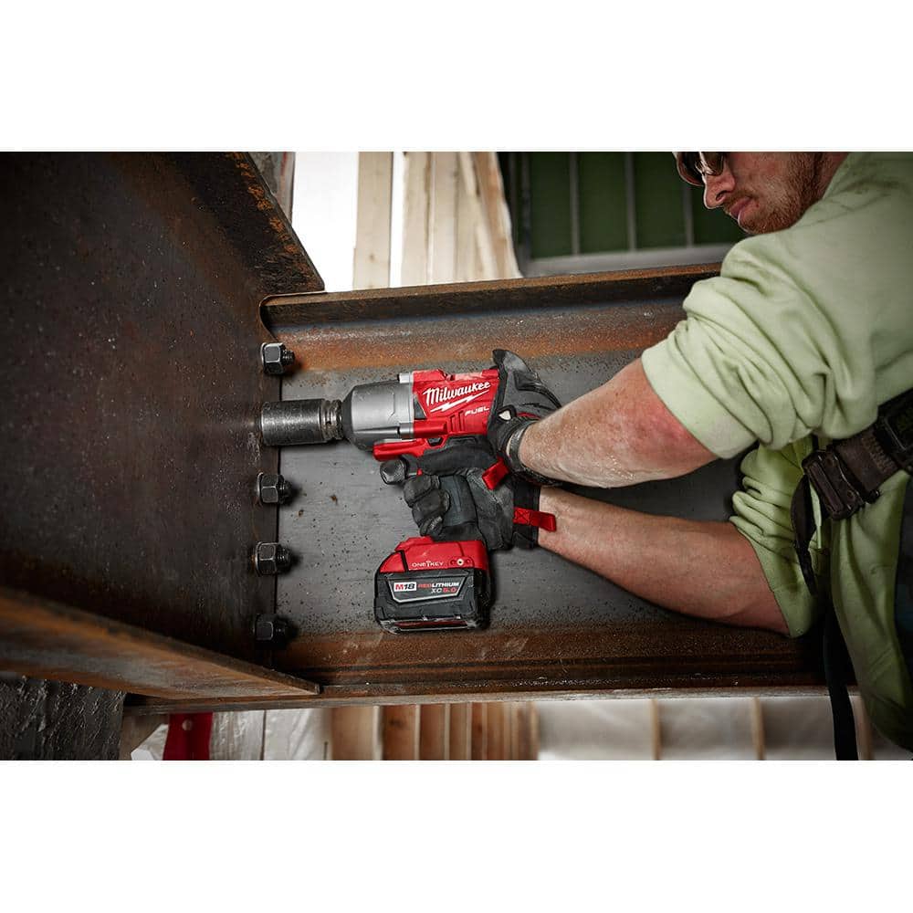 18V Lithium Ion Brushless Cordless 3/4 in. Impact Wrench with Friction (Tool Only) 20