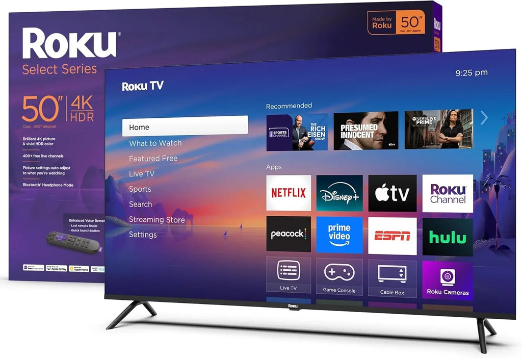 50" 4K HDR Smart TV with Voice Remote