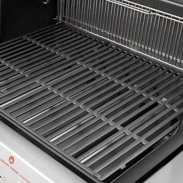 Genesis E - 325s 3 - Burner Propane Gas Grill in Black with Built - in Thermometer