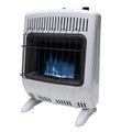 Mr. Heater Blue Flame 20,000 BTU Propane Heater, Vent-Free, Wall/Floor Mount, Multicolor, 500 sq ft Coverage