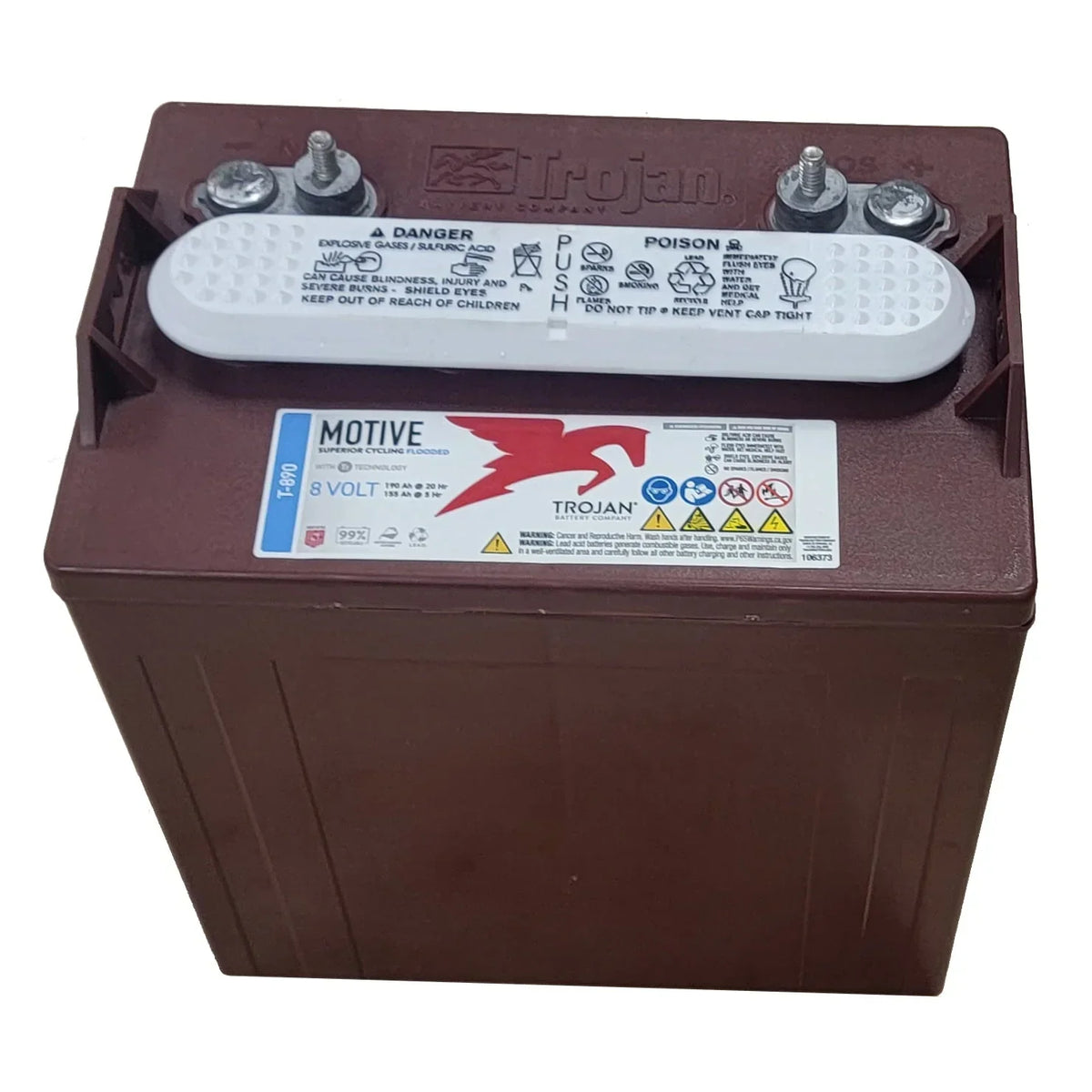 Trojan T - 890 Deep Cycle 8V Battery X6