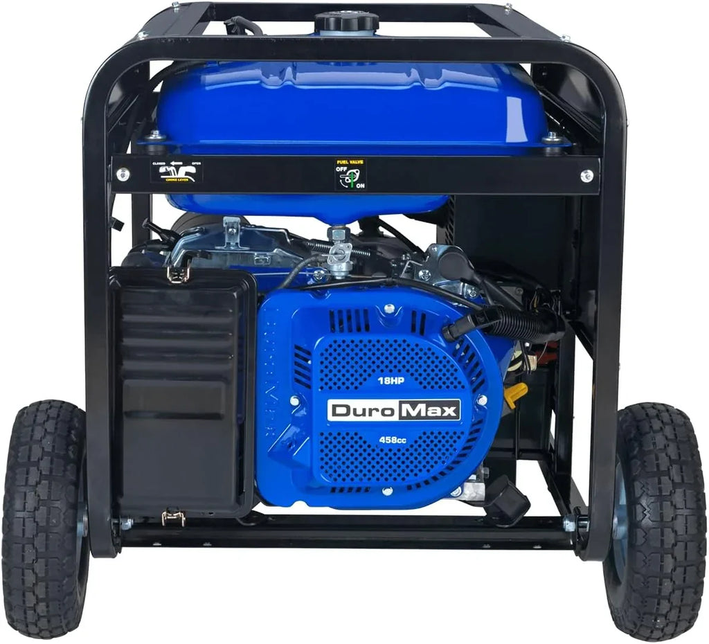 13,000-Watt Dual Fuel Portable Generator - Gas & Propane, Electric Start, Whole Home Backup Power, Transfer Switch Ready, RV & Emergency Ready