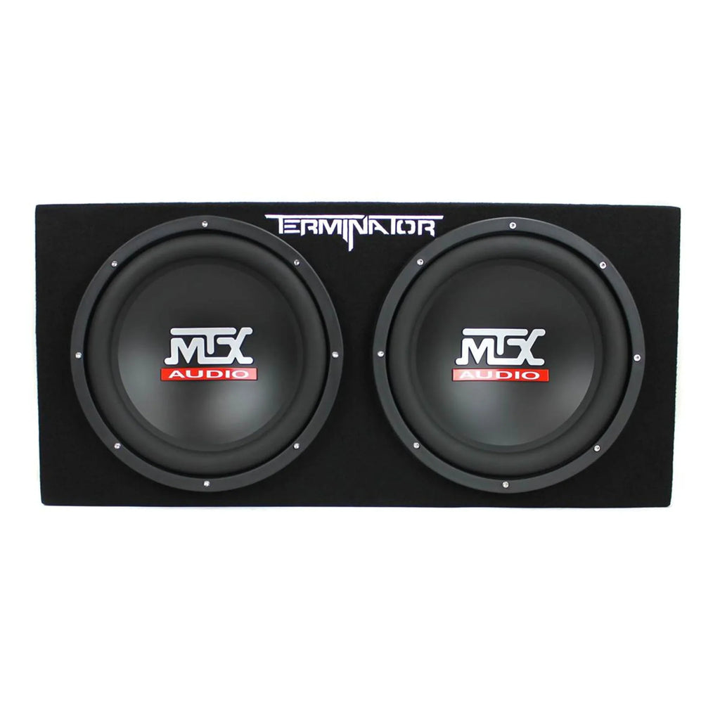 MTX 12" 1200W Dual Loaded Car Subwoofer Audio, Sub Box, Amplifier & Amp Kit