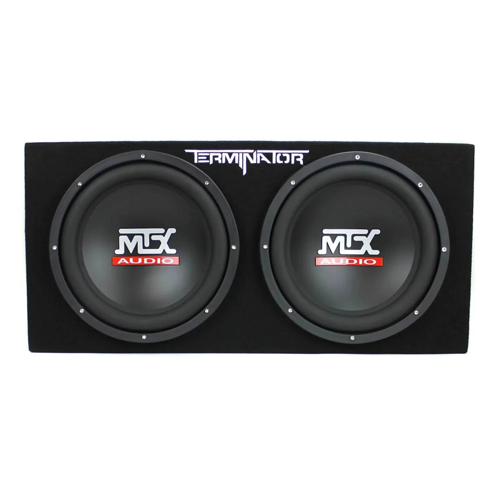 12′′ 1200W Dual Car Subwoofer Package with Amplifier & Installation Kit