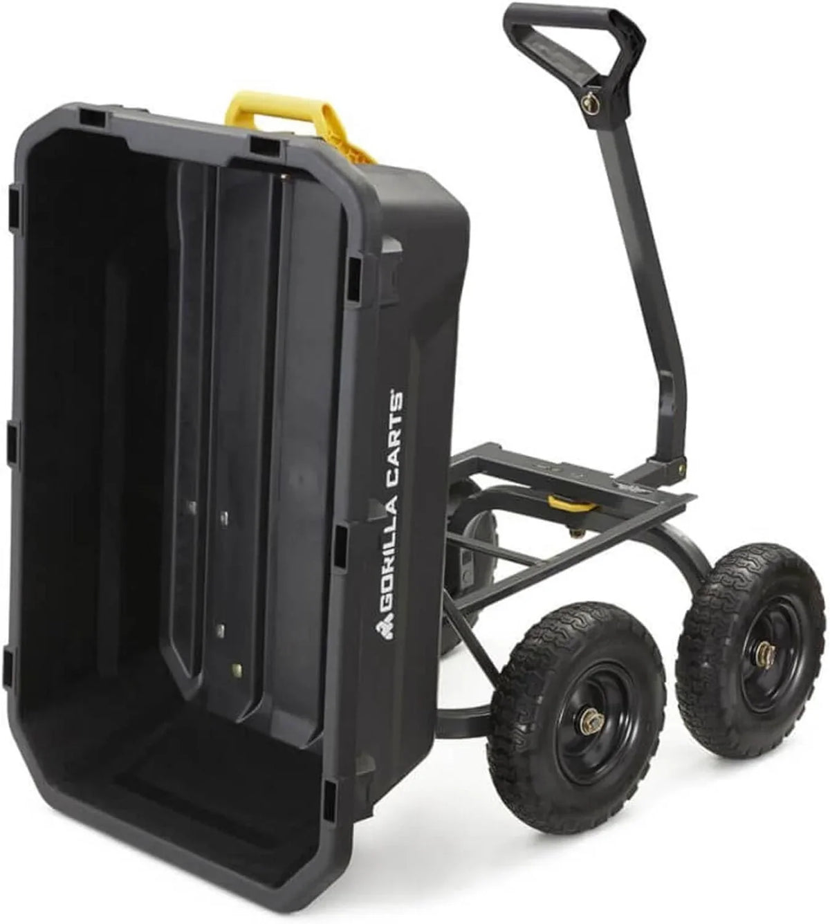 7GCG-NF Heavy-Duty Poly Dump Garden Cart, 7 Cu. Ft., 1,200-Lb. Capacity