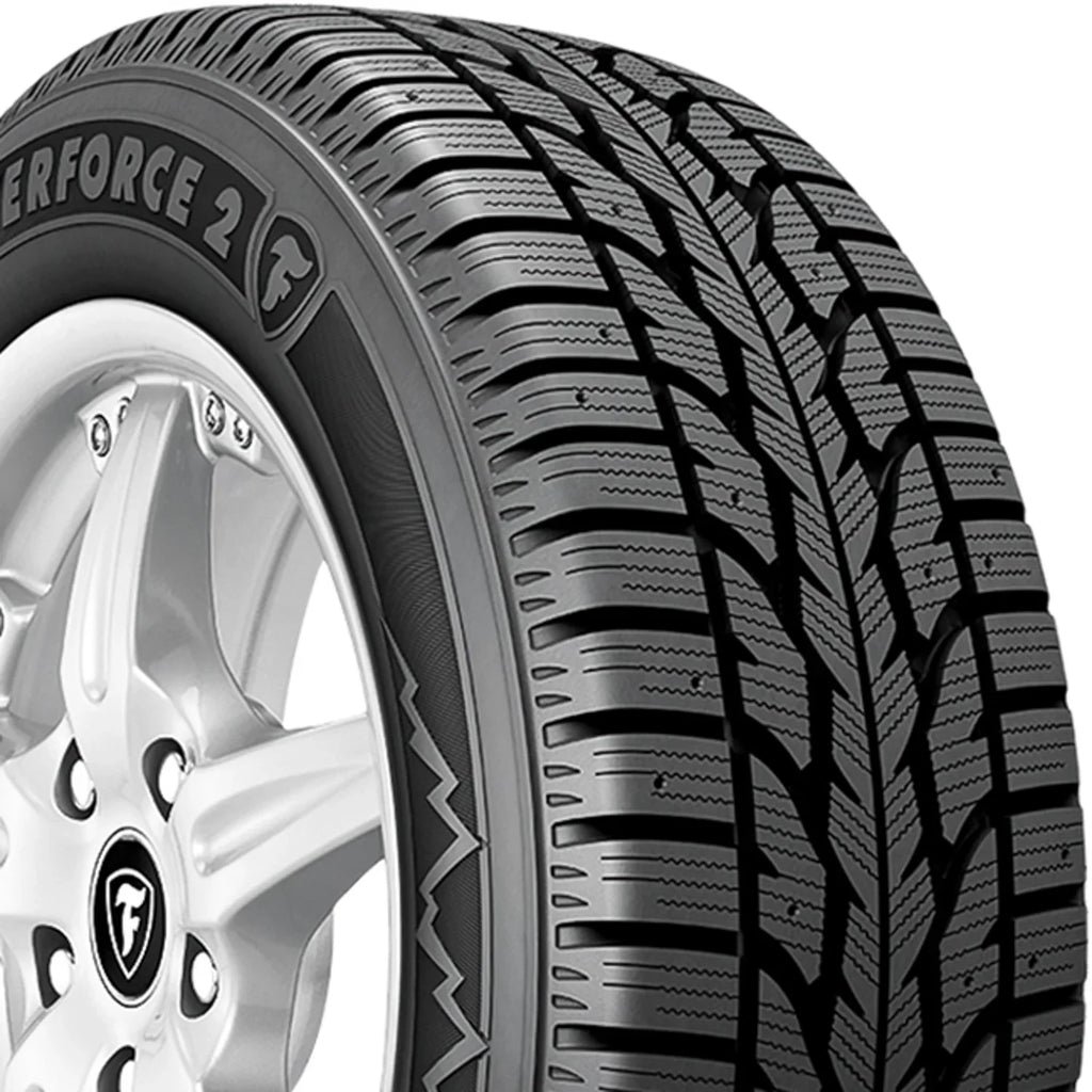 Set of 4 Firestone Winterforce 2 205/65R16 95S Winter Tires