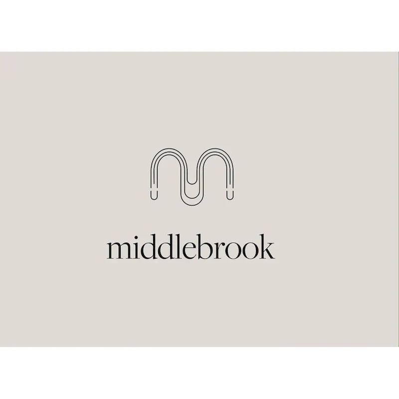 Mid-Century Modern Solid Wood TV Console by Middlebrook