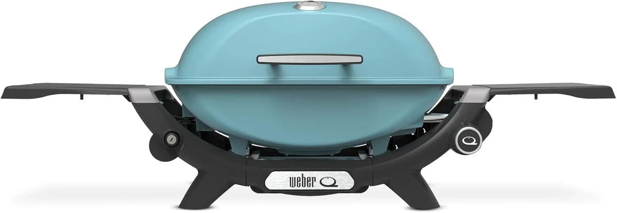 Weber Q2200N Premium Gas BBQ - 3rd Gen LPG in Sky Blue
