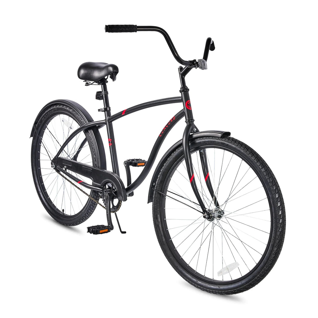 Pacifica Cruiser Bicycle, Adult, Unisex, Matte Black