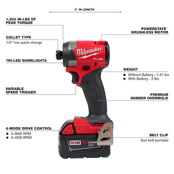 M18 FUEL 18-Volt Lithium Ion Brushless Cordless Combo Kit 6-Tool with Jig Saw and Compact Router
