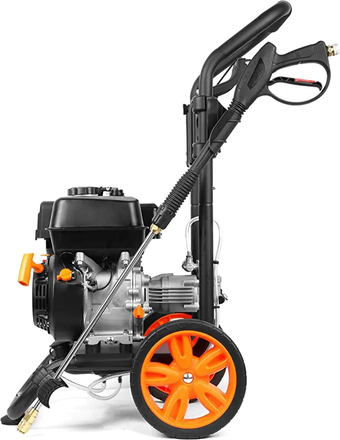Gas Pressure Washer, 3400 PSI, 2.7 GPM, 212cc Engine